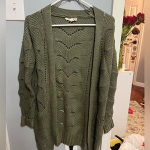 Olive Green Women's Sweater